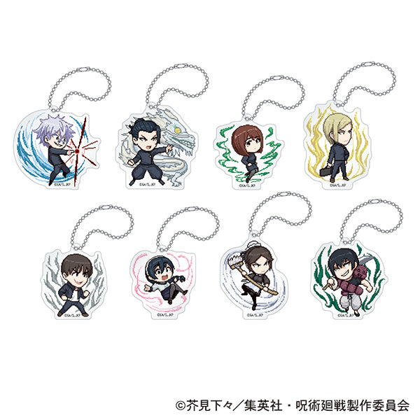 呪術廻戦　第2期_アクリルキーホルダーコレクション／ドット絵　懐玉・玉折【BOX／8パック入り】