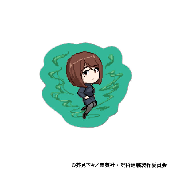 呪術廻戦　第2期_ピンズ／ドット絵　懐玉・玉折　家入 硝子