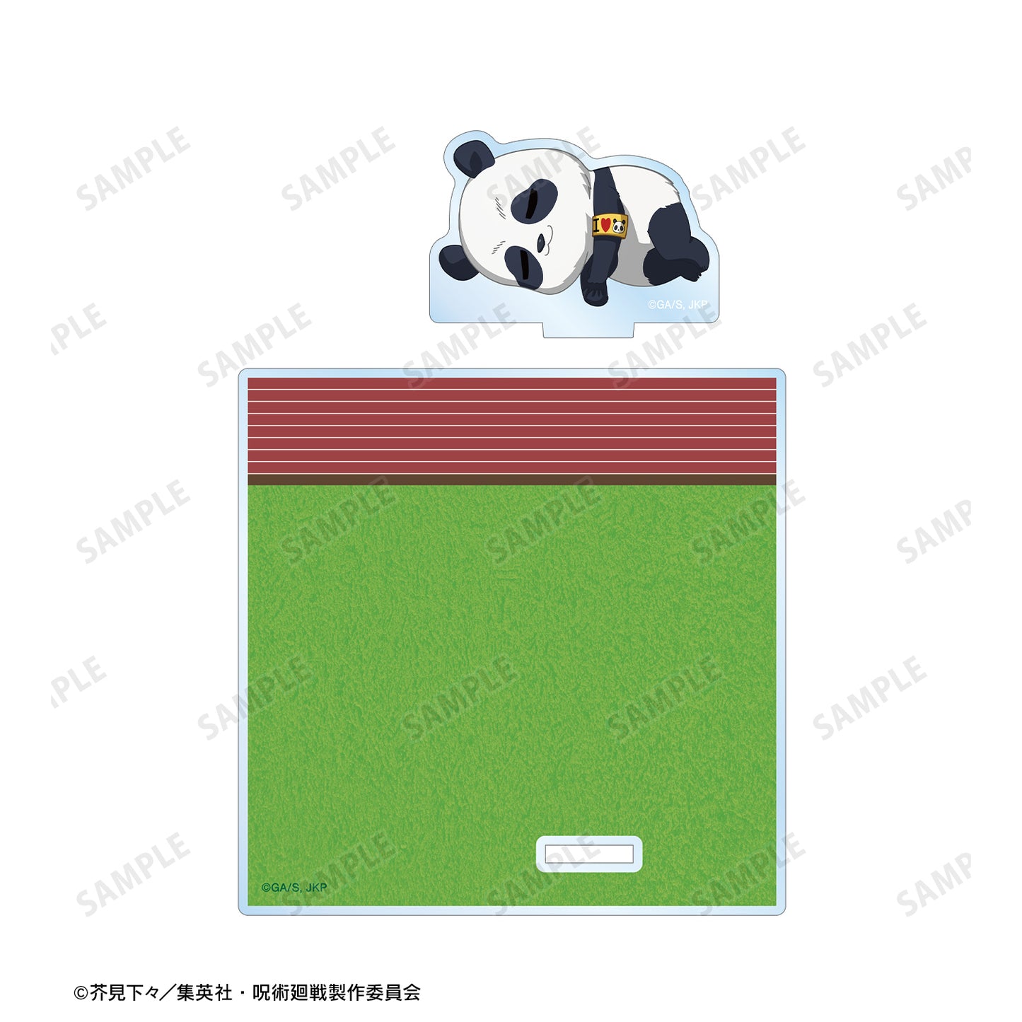 呪術廻戦_パンダ ちびころ アクリルスタンド付きコースター