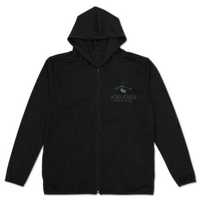 ハイキュー!!_青葉城西高校バレーボール部 薄手ドライパーカー/BLACK