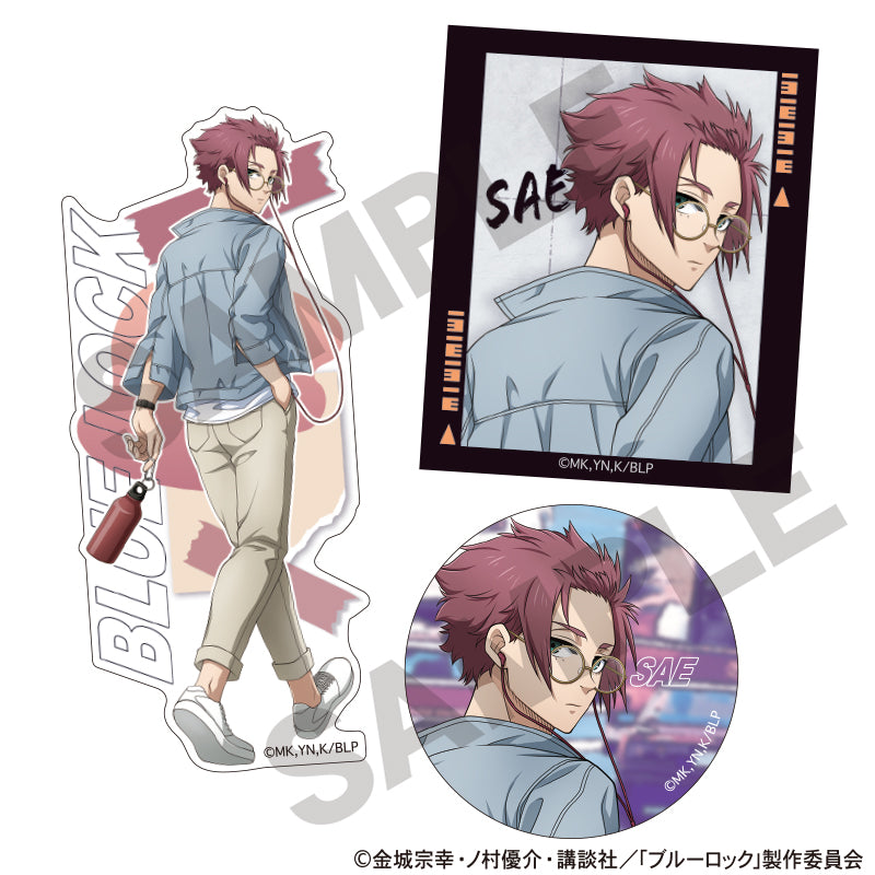 ブルーロック_ステッカーセット　糸師冴　休日メガネ