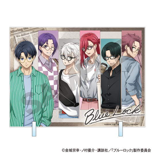 ブルーロック_アクリルパネル　休日メガネ