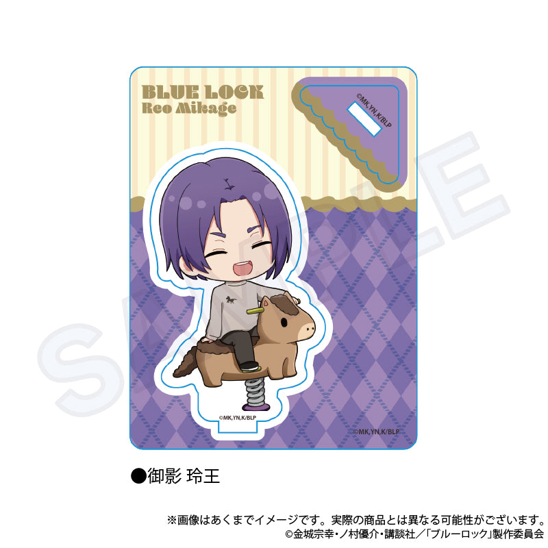 ブルーロック_ミニキャラスタンド 遊具Ver. 御影 玲王