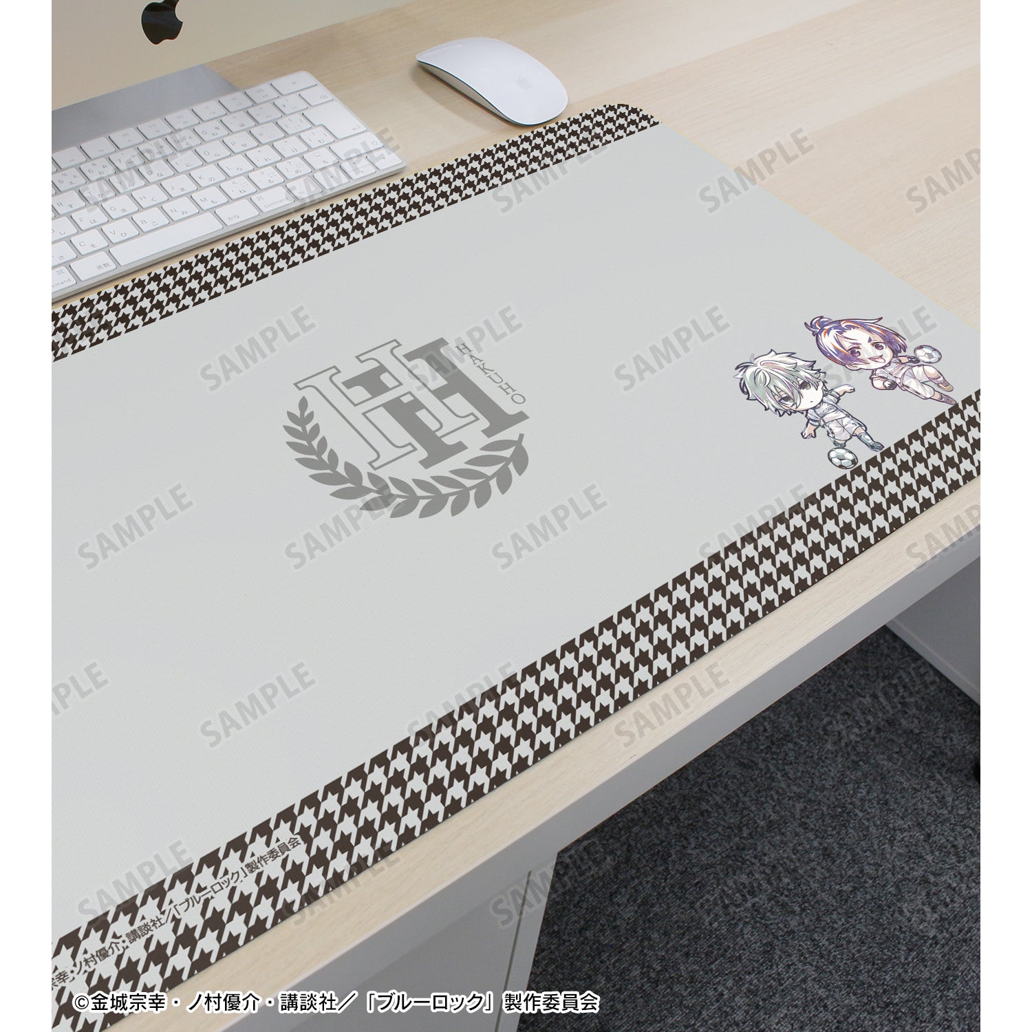 ブルーロック_凪 誠士郎&御影 玲王 デフォルメAni-Art マルチデスクマット