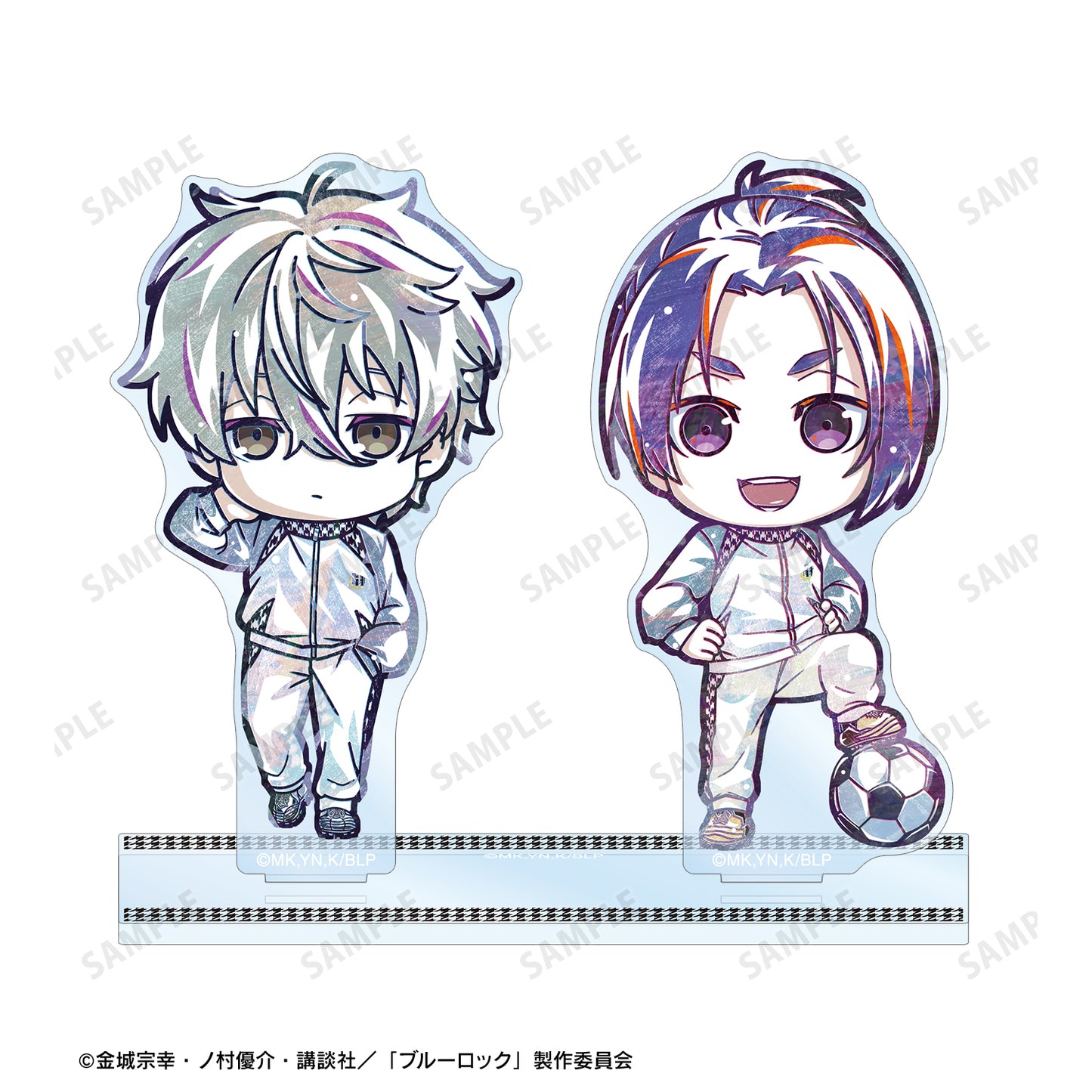 ブルーロック_凪 誠士郎&御影 玲王 デフォルメAni-Art パーツ付きBIGアクリルスタンド ver.B