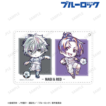 ブルーロック_凪 誠士郎&御影 玲王 デフォルメAni-Art 1ポケットパスケース ver.C