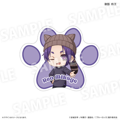 ブルーロック_ステッカー　耳ニットVer.　御影 玲王