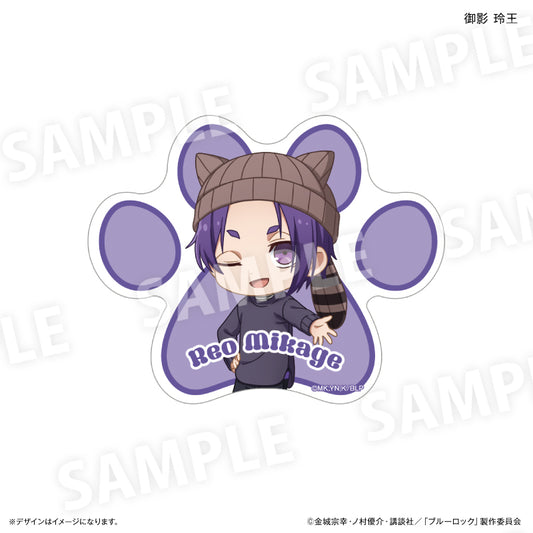 ブルーロック_ステッカー　耳ニットVer.　御影 玲王