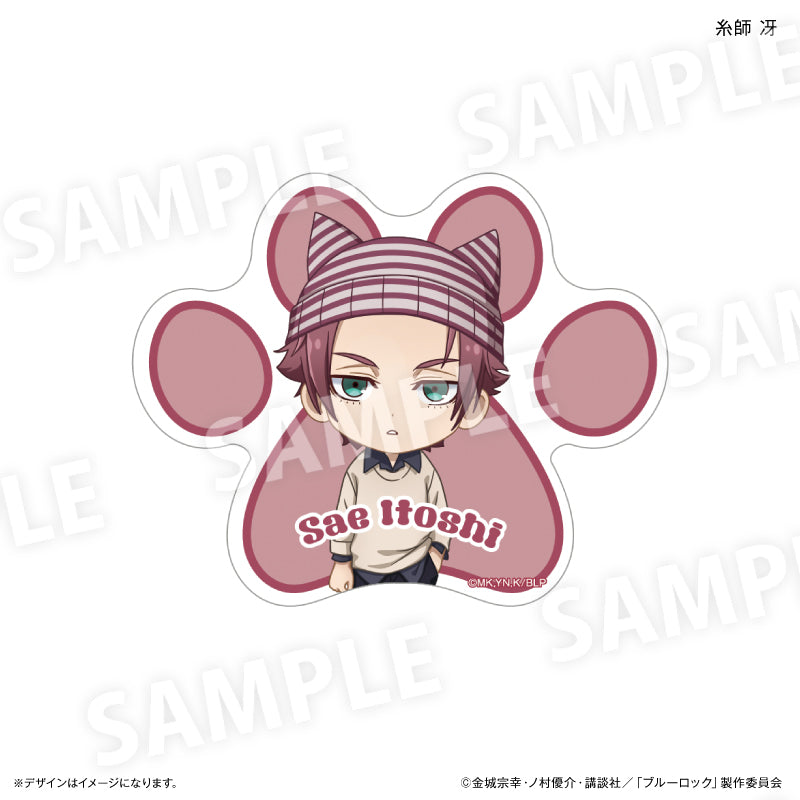 ブルーロック_ステッカー　耳ニットVer.　糸師 冴