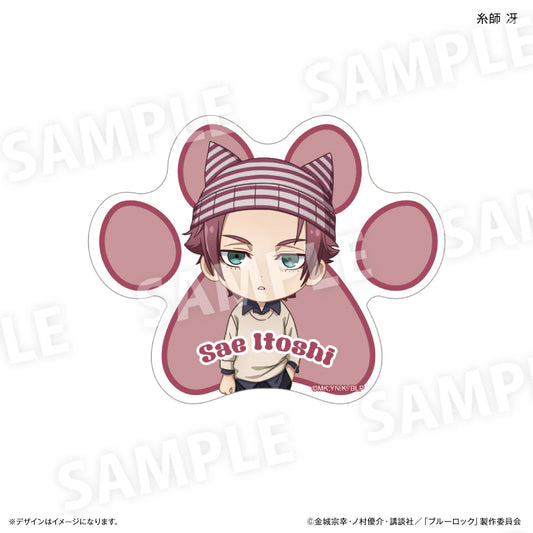 ブルーロック_ステッカー　耳ニットVer.　糸師 冴