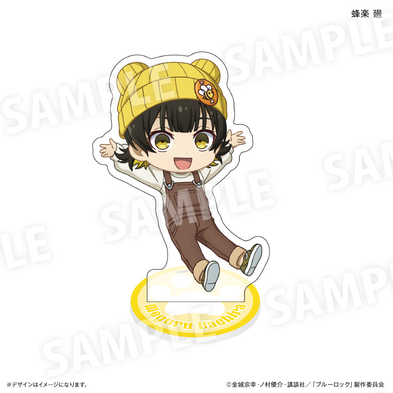 ブルーロック_ミニアクリルスタンド　耳ニットVer.　蜂楽 廻