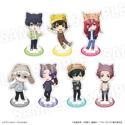 ブルーロック_ミニアクリルスタンド　耳ニットVer.　千切豹馬