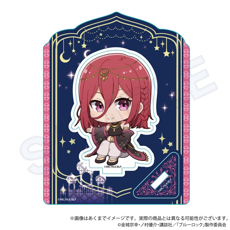 ブルーロック_ミニキャラスタンド アラビアンver.　千切 豹馬