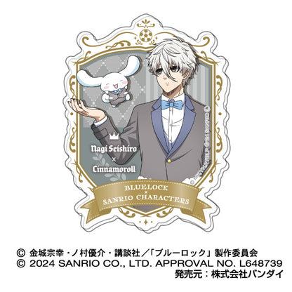 ブルーロック×サンリオキャラクターズ_アクリルバッジ 【BOX】