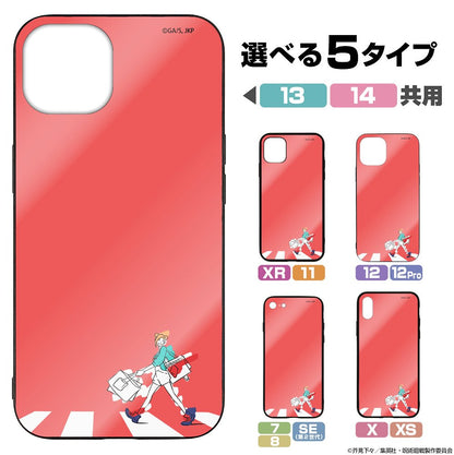 呪術廻戦_13・14共用_釘崎 野薔薇 強化ガラスiPhoneケース/