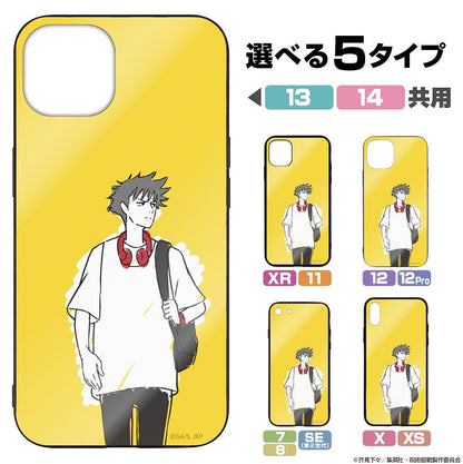 呪術廻戦_12・12Pro共用_伏黒 恵 強化ガラスiPhoneケース/