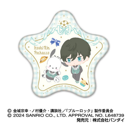 ブルーロック×サンリオキャラクターズ_Hoshi-CANバッジ【BOX】