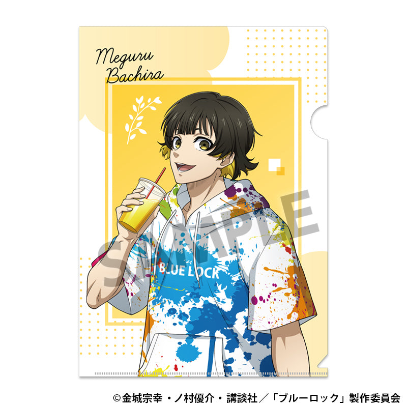 ブルーロック_描き下ろしクリアファイル 蜂楽 廻 日常 ver.