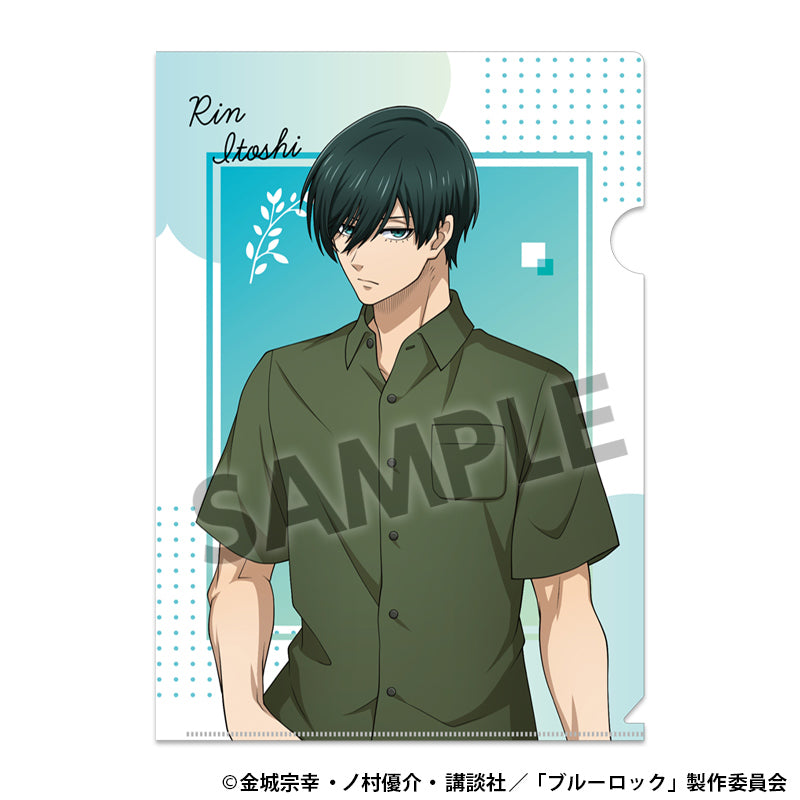 ブルーロック_描き下ろしクリアファイル 糸師 凛 日常 ver.