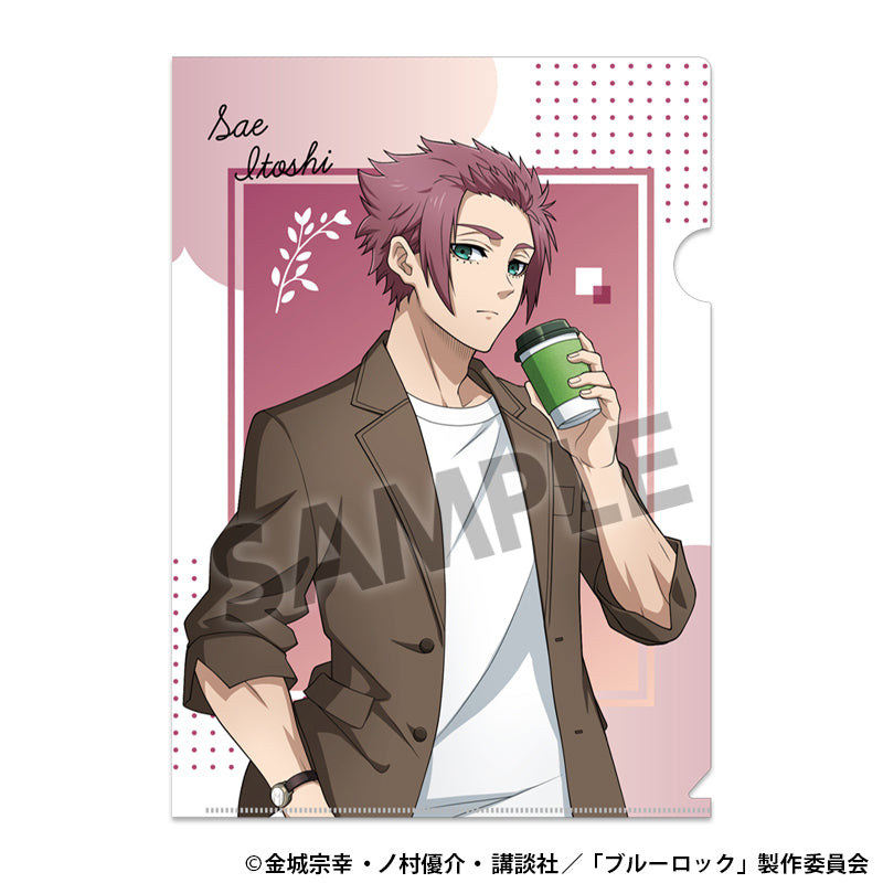 ブルーロック_描き下ろしクリアファイル 糸師 冴 日常 ver.