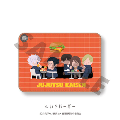 呪術廻戦_パスケース（懐玉・玉折）08.ハンバーガー