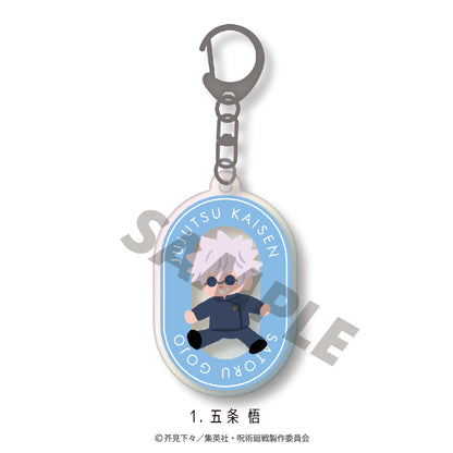 呪術廻戦_オーロラアクリルキーホルダー（懐玉・玉折）01.五条悟