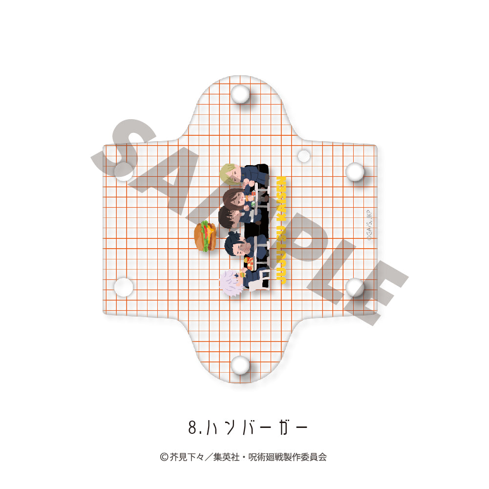 呪術廻戦_クリアマルチケース（懐玉・玉折）08.ハンバーガー