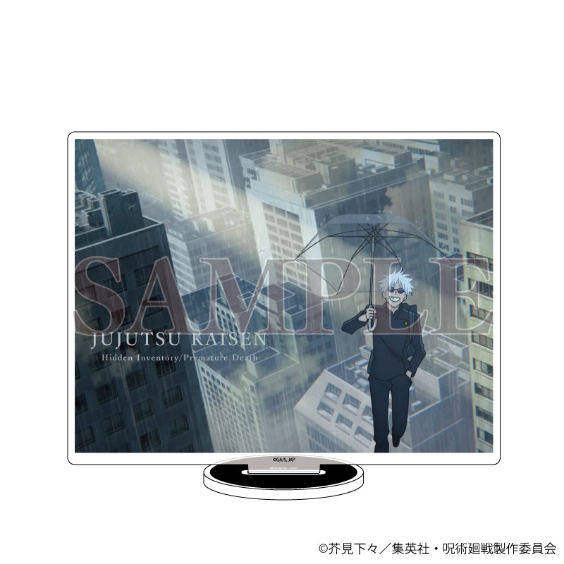 呪術廻戦 懐玉・玉折_アクリルスタンド40/五条悟B(場面写イラスト)