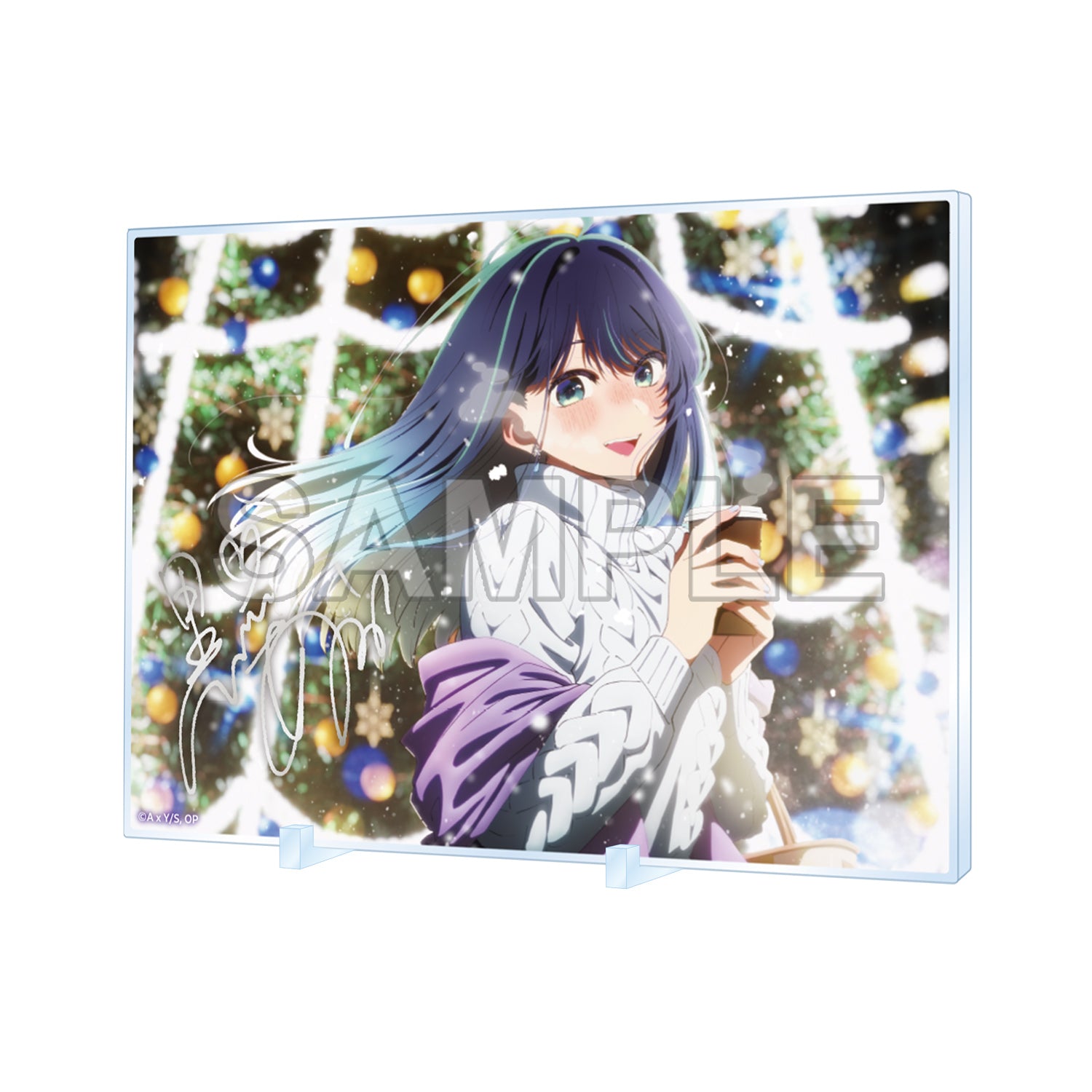 【推しの子】_箔押しサイン入りアクリルパネル 黒川あかね Xmas 2023 ver.