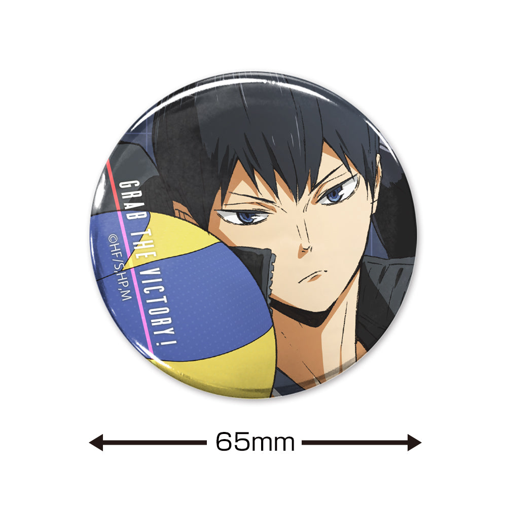 ハイキュー!!_65mm_影山飛雄 缶バッジ Ver.2.0