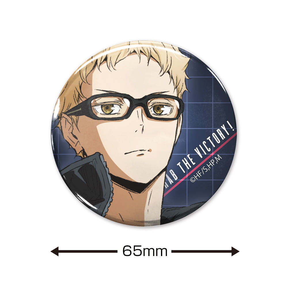 ハイキュー!!_65mm_月島蛍 缶バッジ Ver.2.0