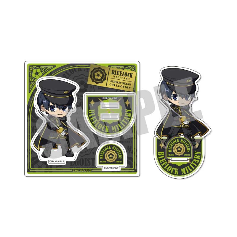 ブルーロック_アクリルスタンド 潔 世一 MILITARY ver.
