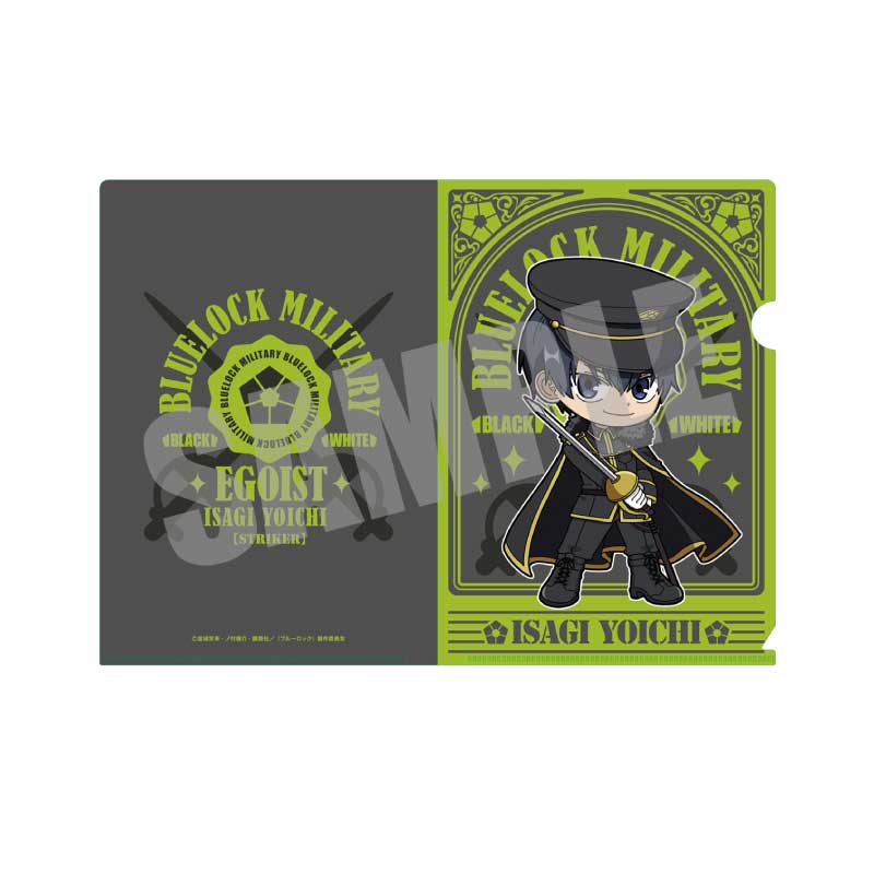 ブルーロック_A5クリアファイル 潔 世一 MILITARY ver.