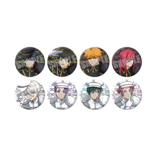 ブルーロック_トレーディングマット缶バッジ Blue military ver.【BOX／8個入り】