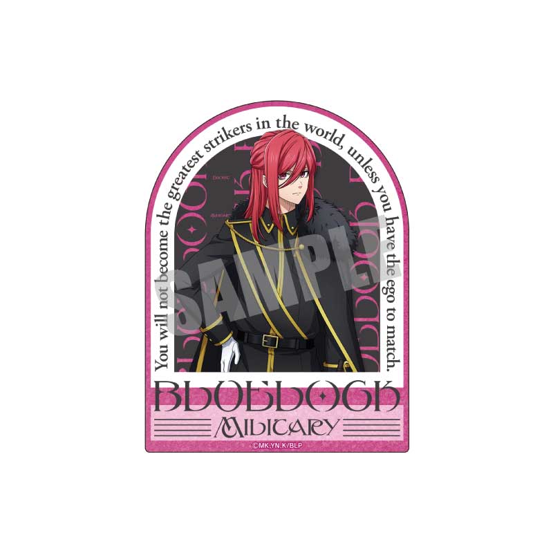 ブルーロック_ダイカットステッカー 千切 豹馬 Blue military ver.