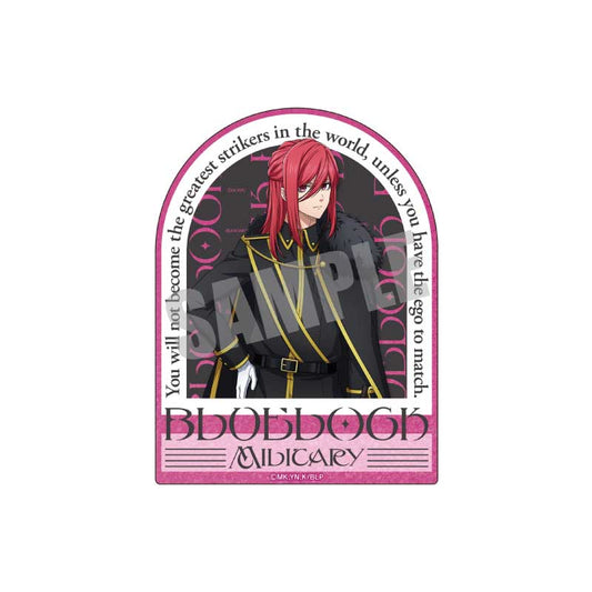 ブルーロック_ダイカットステッカー 千切 豹馬 Blue military ver.