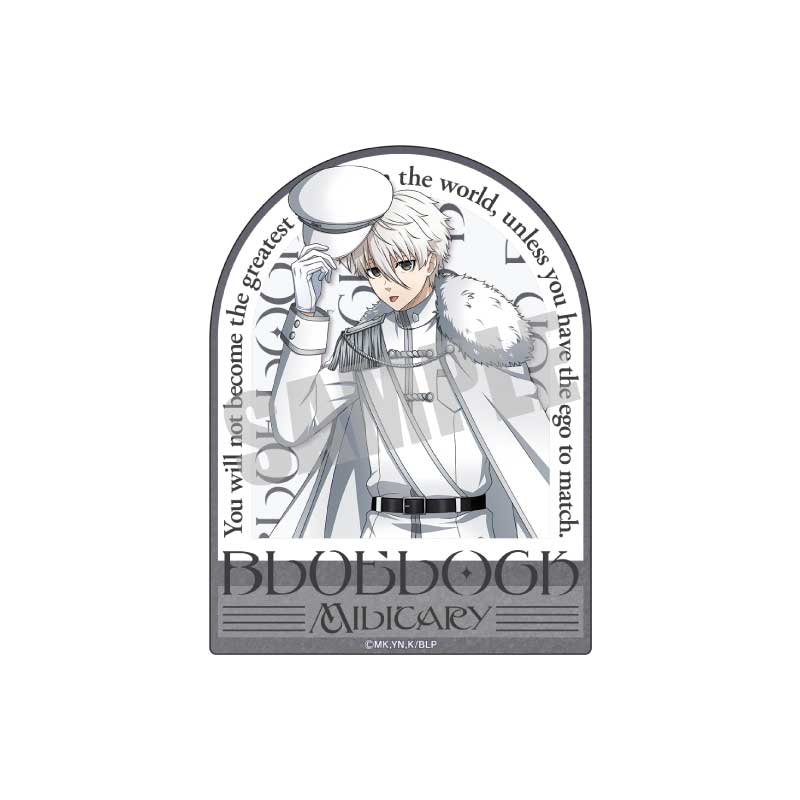 ブルーロック_ダイカットステッカー 凪 誠士郎 Blue military ver.