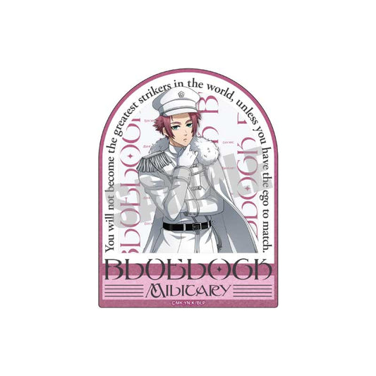 ブルーロック_ダイカットステッカー 糸師 冴 Blue military ver.