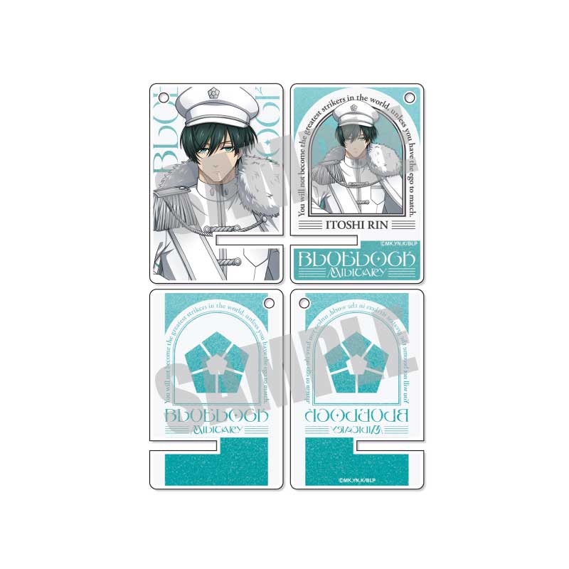 ブルーロック_アクリルミニスマホスタンド 糸師 凛 Blue military ver.