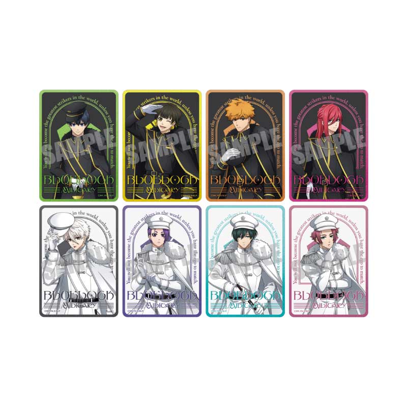 ブルーロック_トレーディングクリアカードコレクション Blue military ver.【BOX／8個入り】