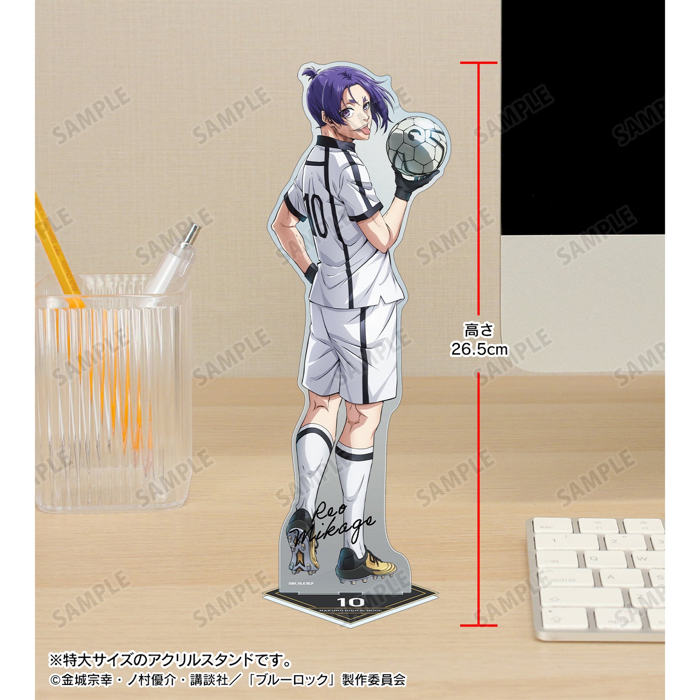 ブルーロック_御影 玲王 特大アクリルスタンド