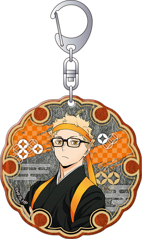 ハイキュー!!_和紙キーホルダー／月島蛍