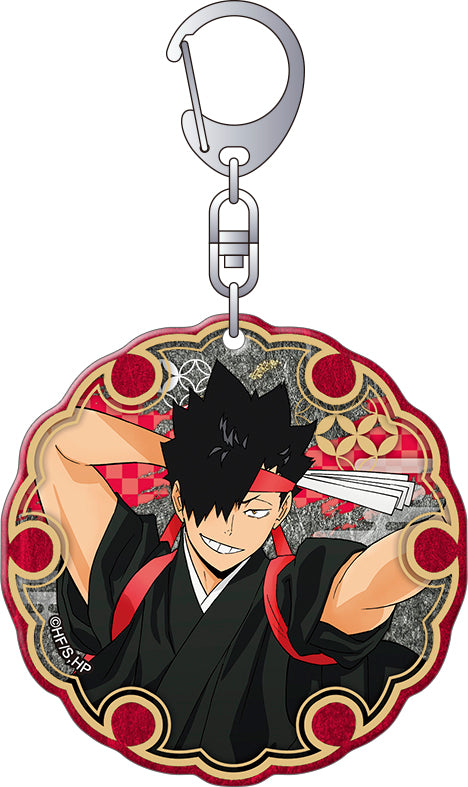 ハイキュー!!_和紙キーホルダー／黒尾鉄朗