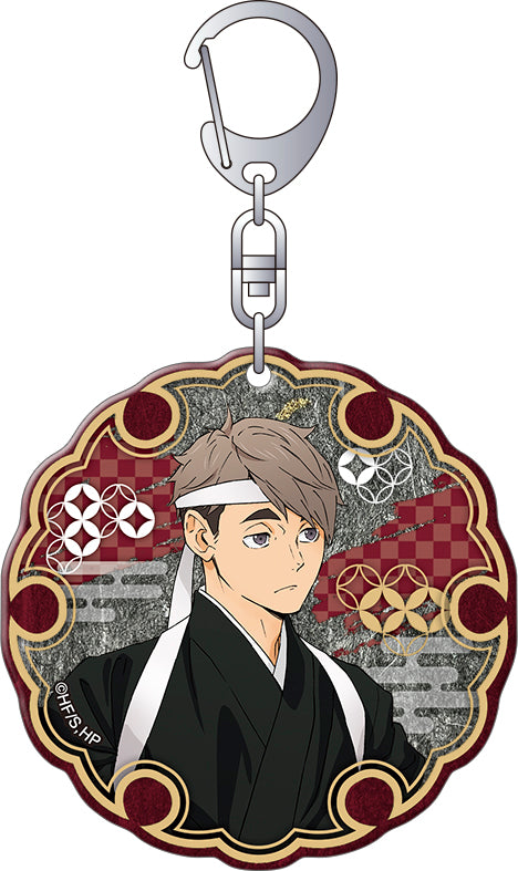 ハイキュー!!_和紙キーホルダー／宮治