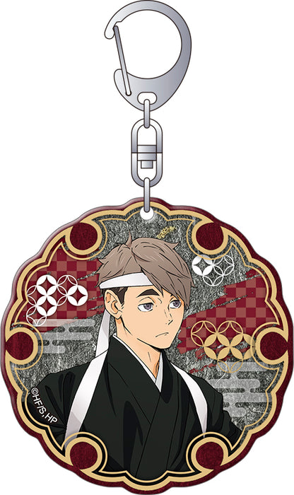 ハイキュー!!_和紙キーホルダー／宮治