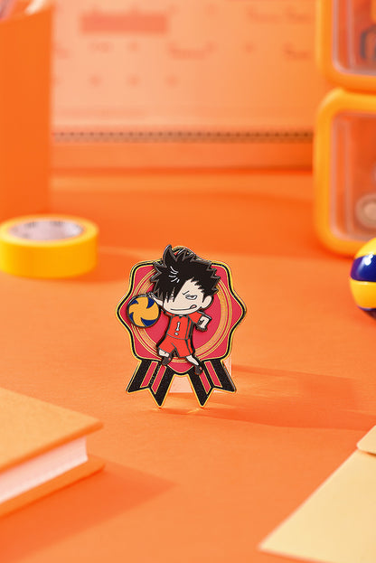 ハイキュー!!_メタルバッジ 黒尾鉄朗