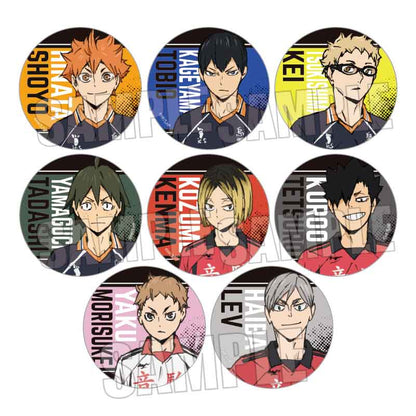 ハイキュー!!_トレーディング缶バッジ!【BOX／8個入り】【コンプリートBOX】