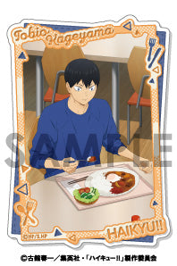 ハイキュー!!_トレーディングクリアステッカー -いただきます!-【BOX／8枚入り／コンプリートBOX】