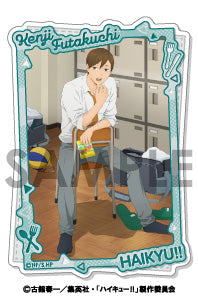 ハイキュー!!_トレーディングクリアステッカー -いただきます!-【BOX／8枚入り／コンプリートBOX】