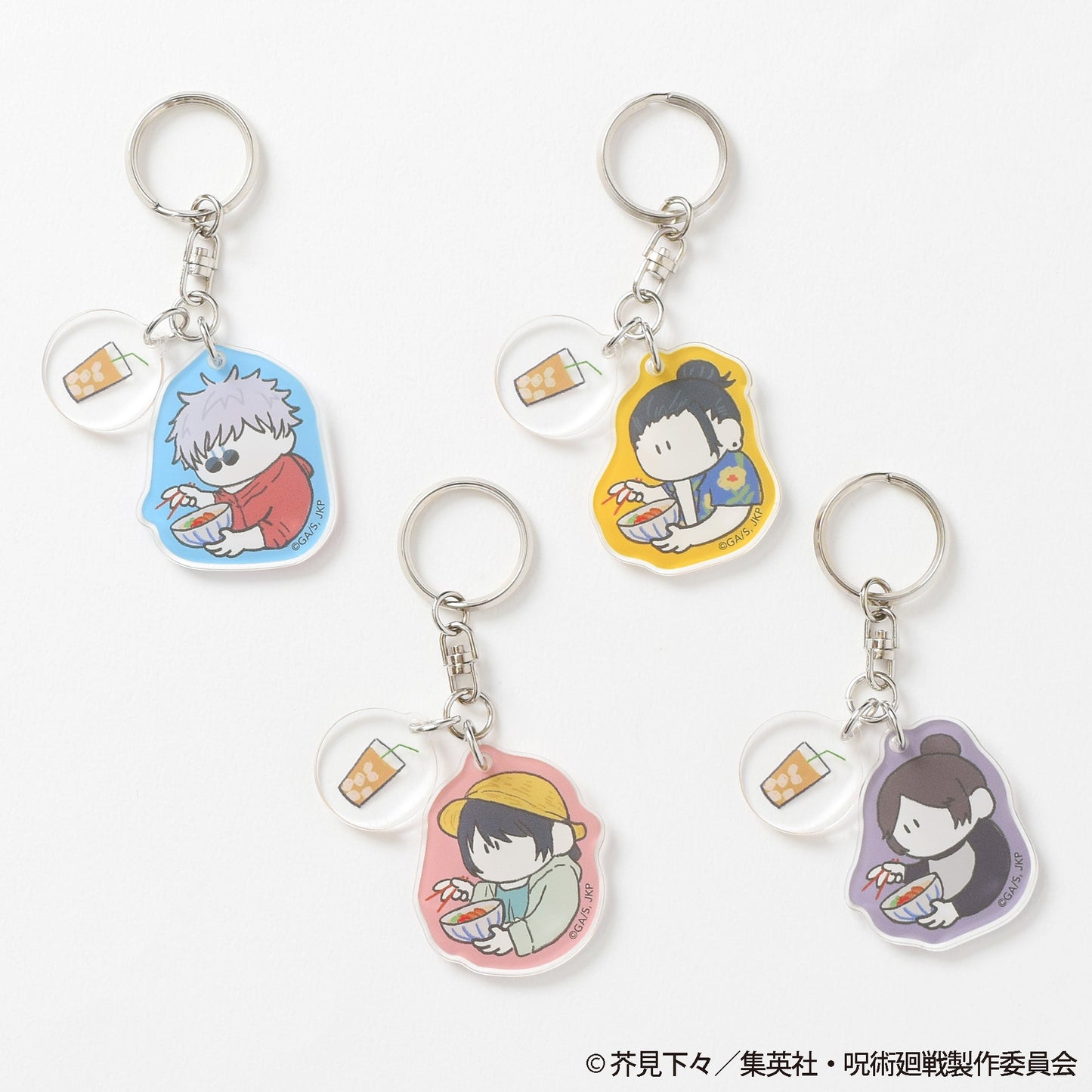 呪術廻戦_TD2連アクリルキーホルダー -いただきます めんそーれver.-【BOX／20個入り】